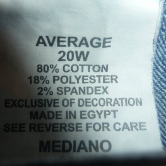 Just my size stretch classic fit denim jeans plus sized 20W - Picture 8 of 12